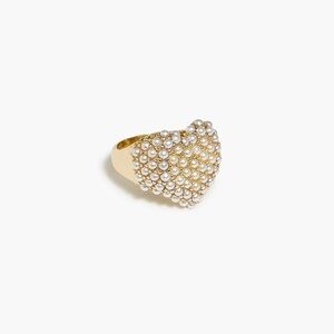 Jcrew pearl pave ring